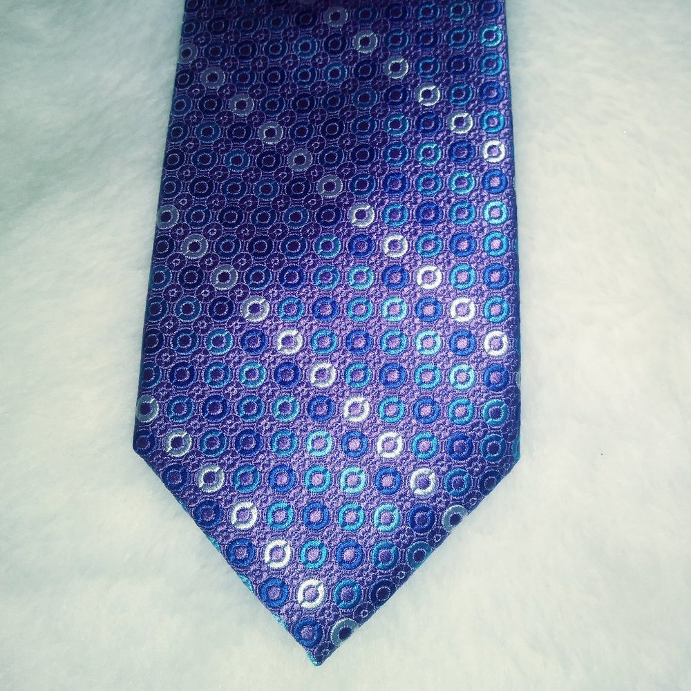 HAINES & BONNER OF LONDON silk, handmade tie